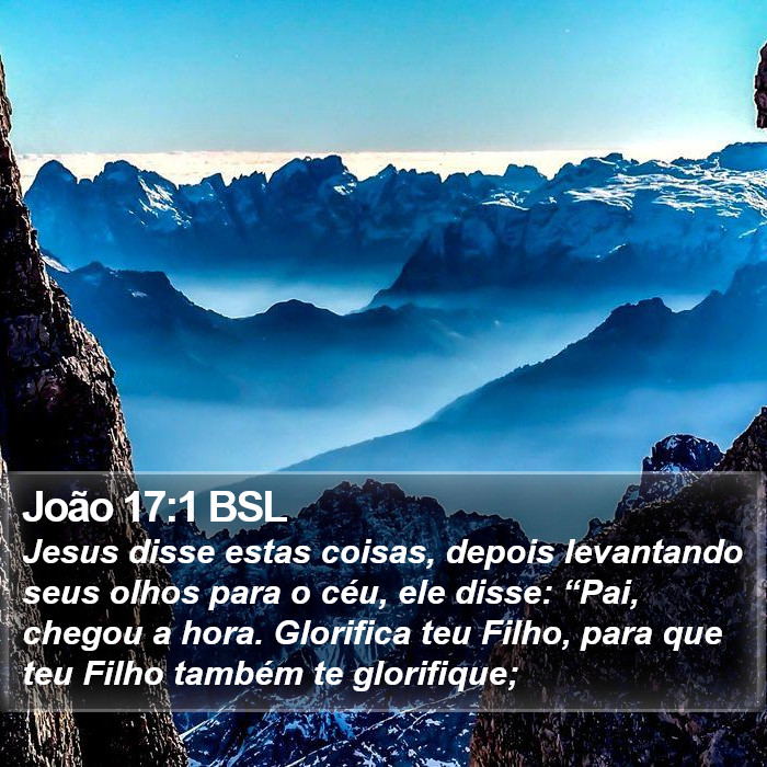 João 17:1 BSL Bible Study