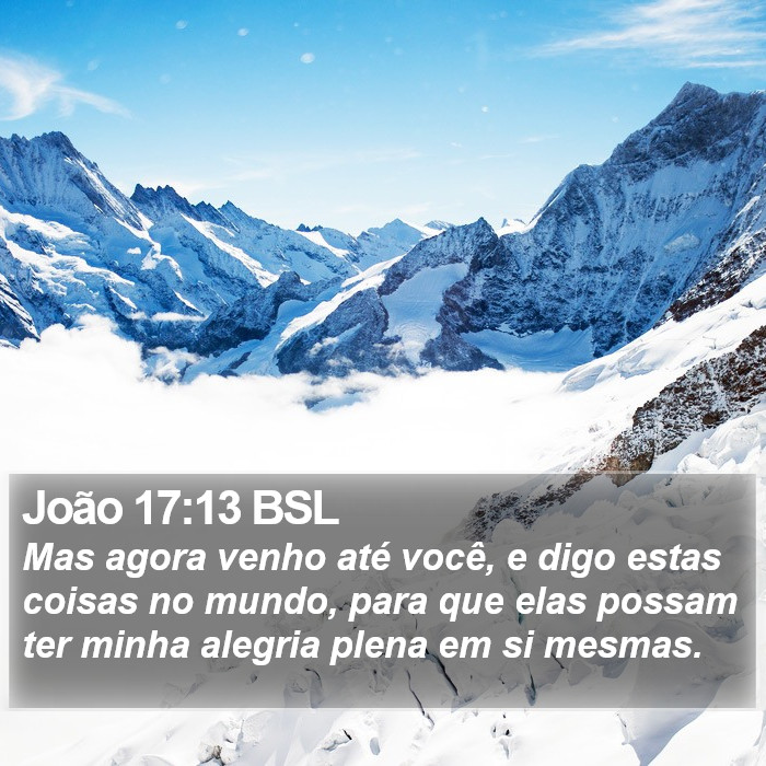 João 17:13 BSL Bible Study