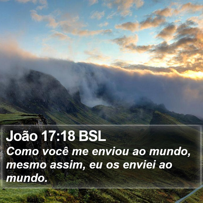 João 17:18 BSL Bible Study