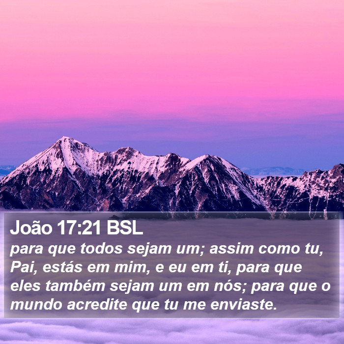 João 17:21 BSL Bible Study