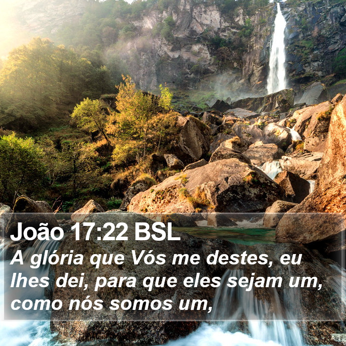 João 17:22 BSL Bible Study