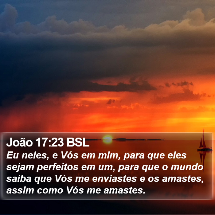 João 17:23 BSL Bible Study