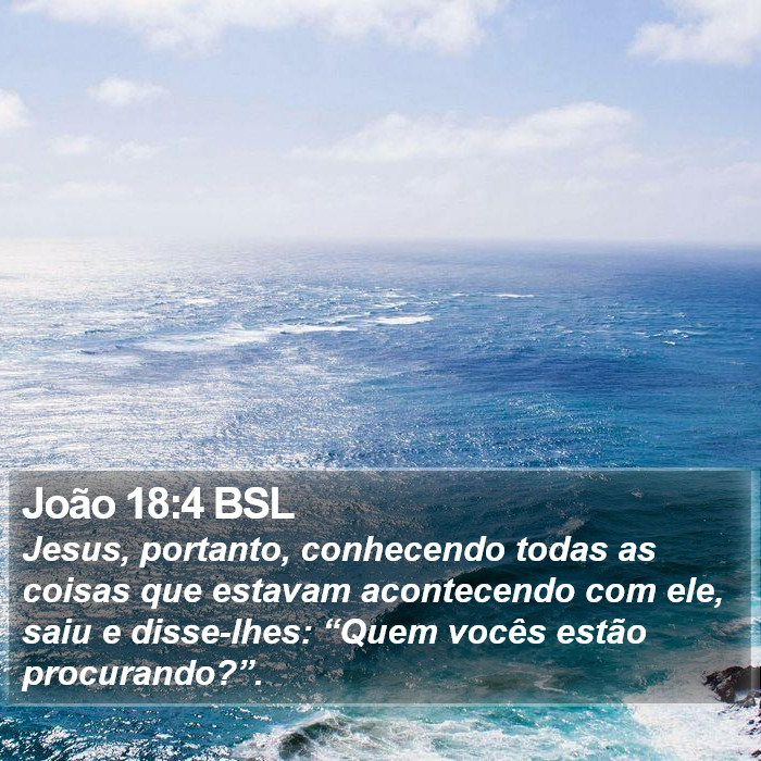 João 18:4 BSL Bible Study