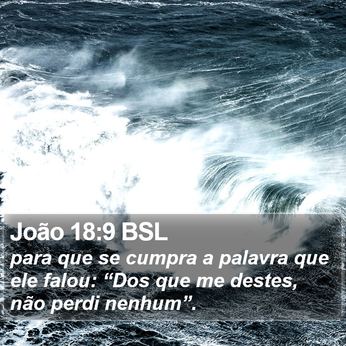 João 18:9 BSL Bible Study