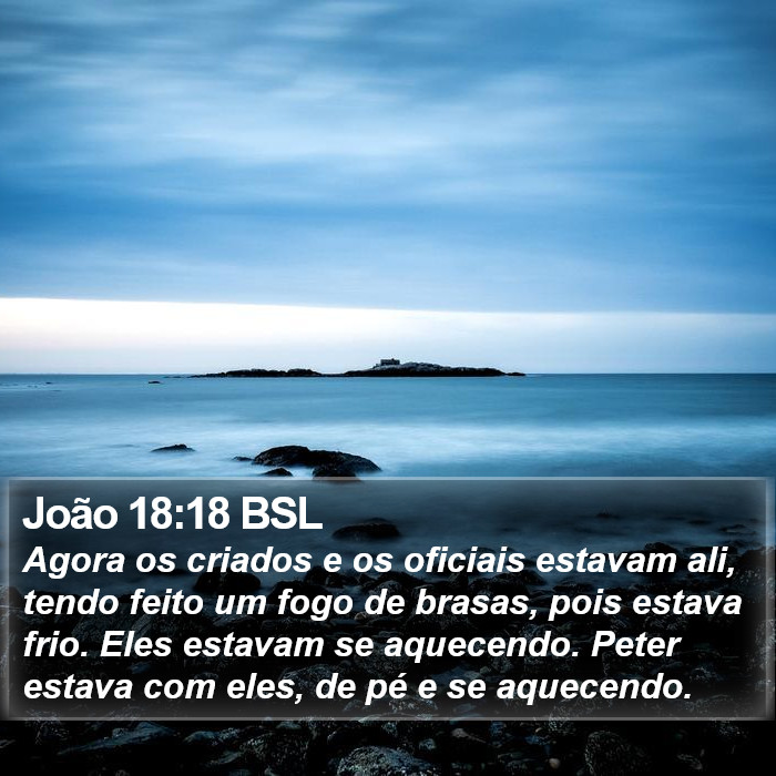 João 18:18 BSL Bible Study