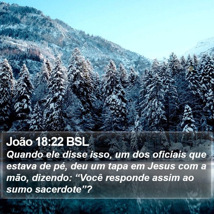 João 18:22 BSL Bible Study