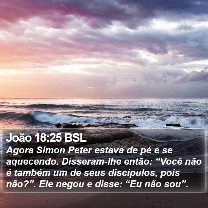 João 18:25 BSL Bible Study