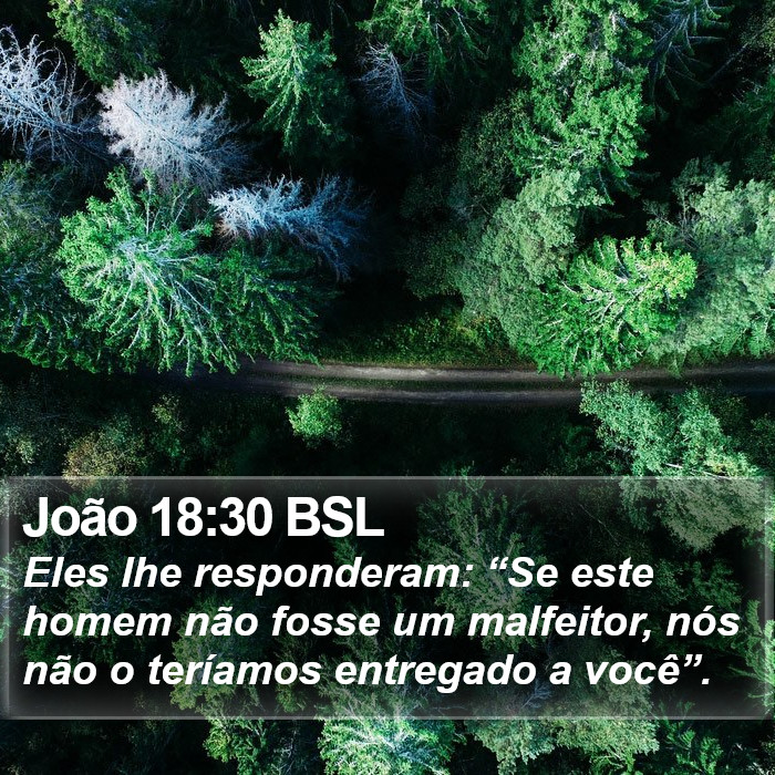 João 18:30 BSL Bible Study