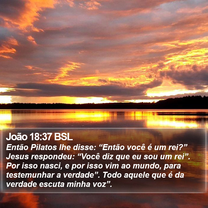 João 18:37 BSL Bible Study
