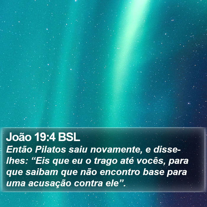 João 19:4 BSL Bible Study