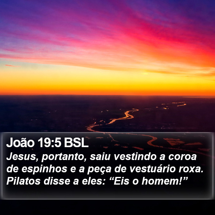 João 19:5 BSL Bible Study