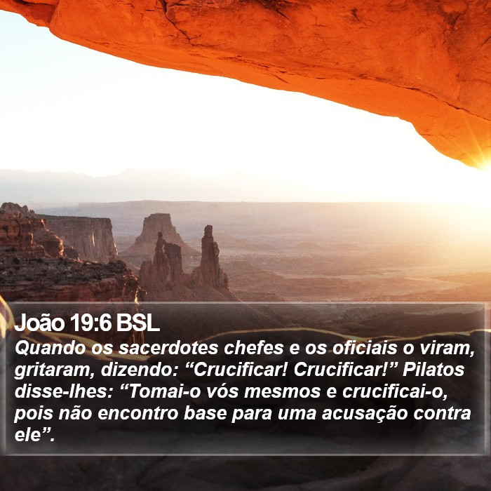João 19:6 BSL Bible Study