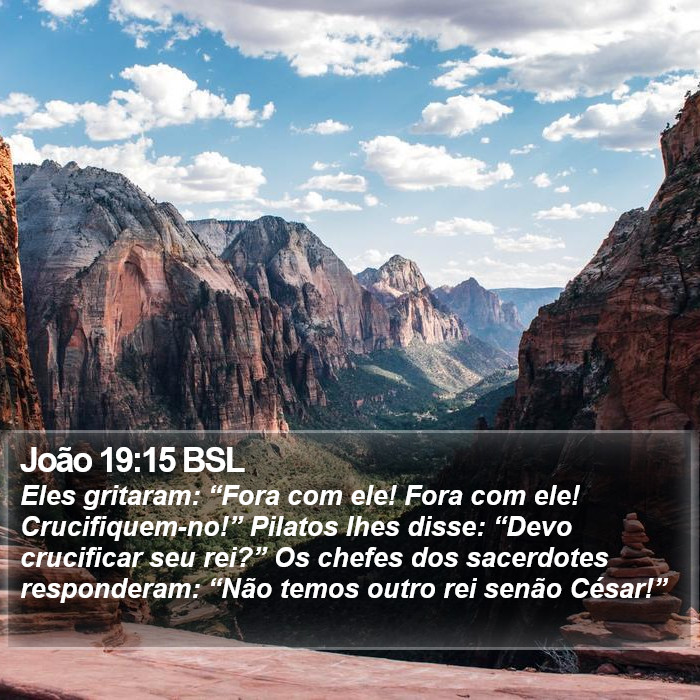 João 19:15 BSL Bible Study