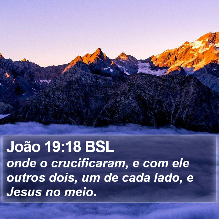 João 19:18 BSL Bible Study