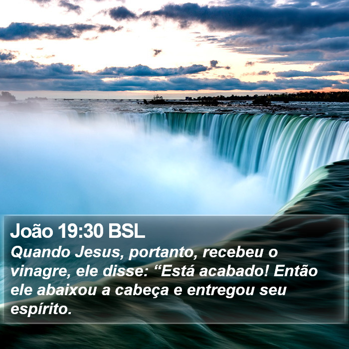João 19:30 BSL Bible Study