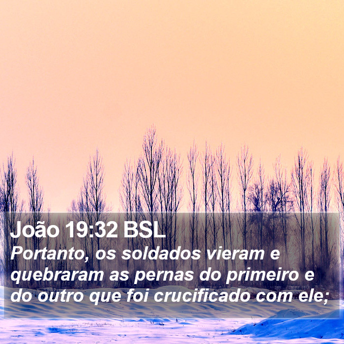 João 19:32 BSL Bible Study