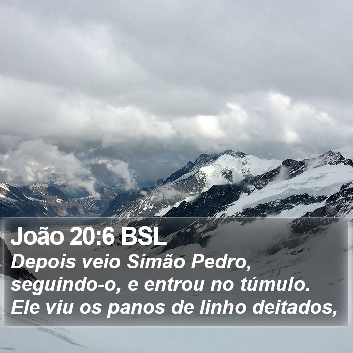 João 20:6 BSL Bible Study