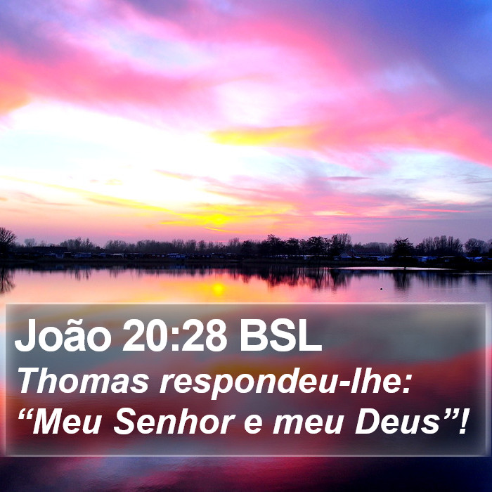 João 20:28 BSL Bible Study