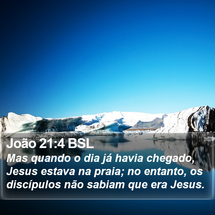 João 21:4 BSL Bible Study