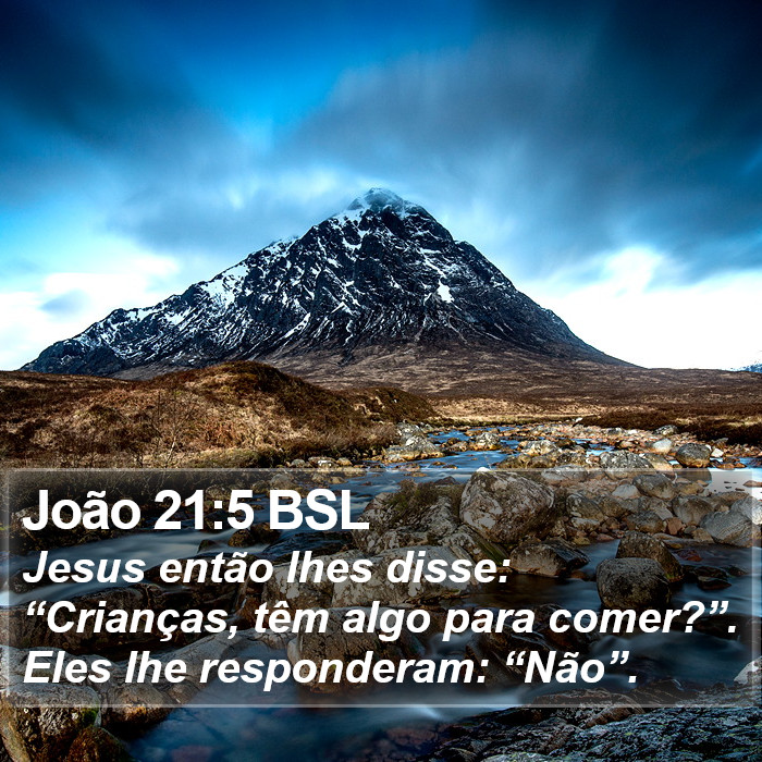 João 21:5 BSL Bible Study