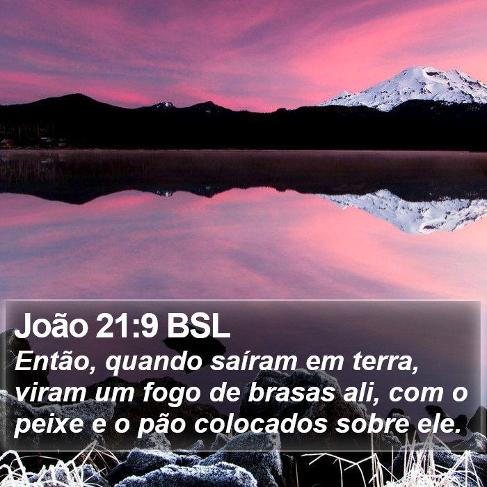 João 21:9 BSL Bible Study