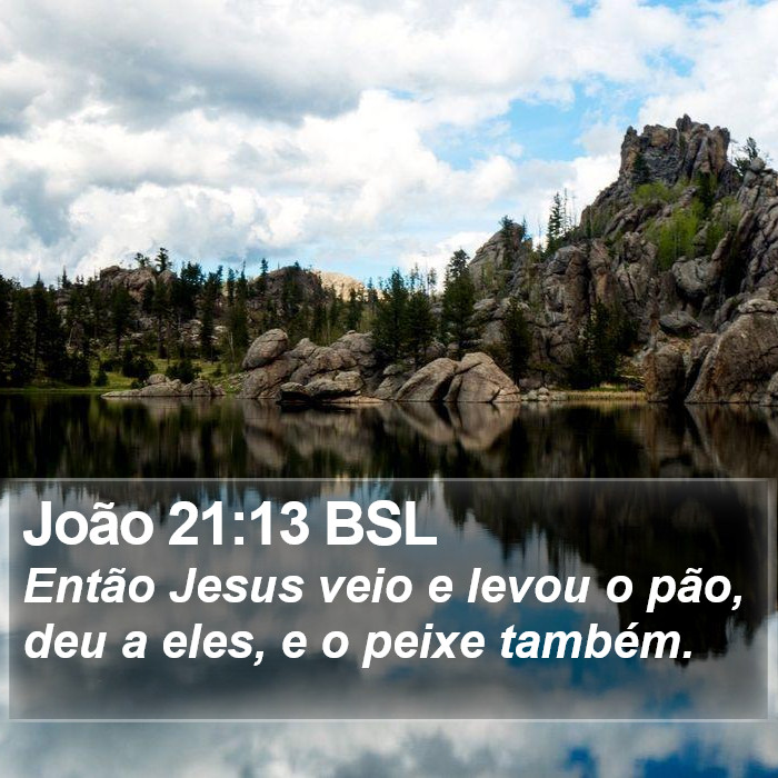 João 21:13 BSL Bible Study