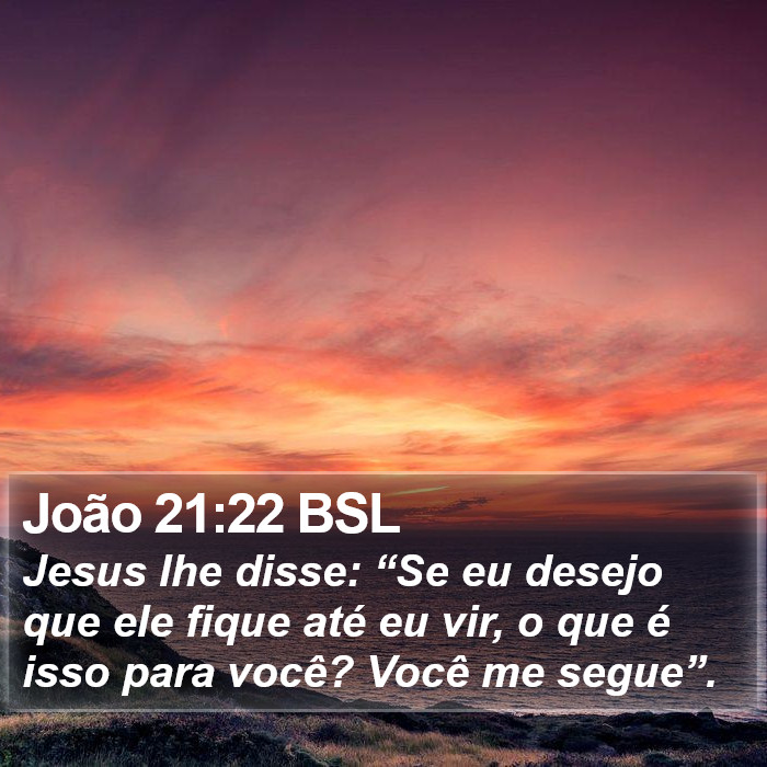 João 21:22 BSL Bible Study