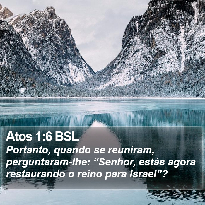 Atos 1:6 BSL Bible Study