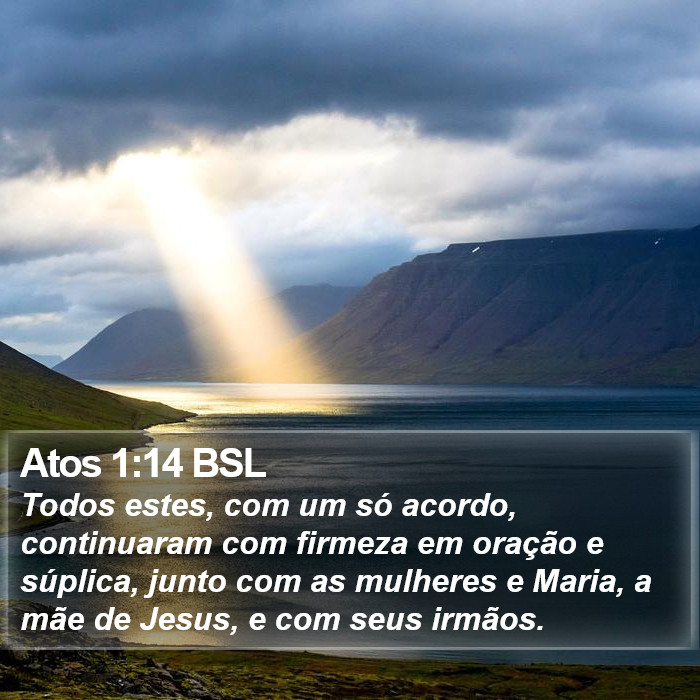 Atos 1:14 BSL Bible Study