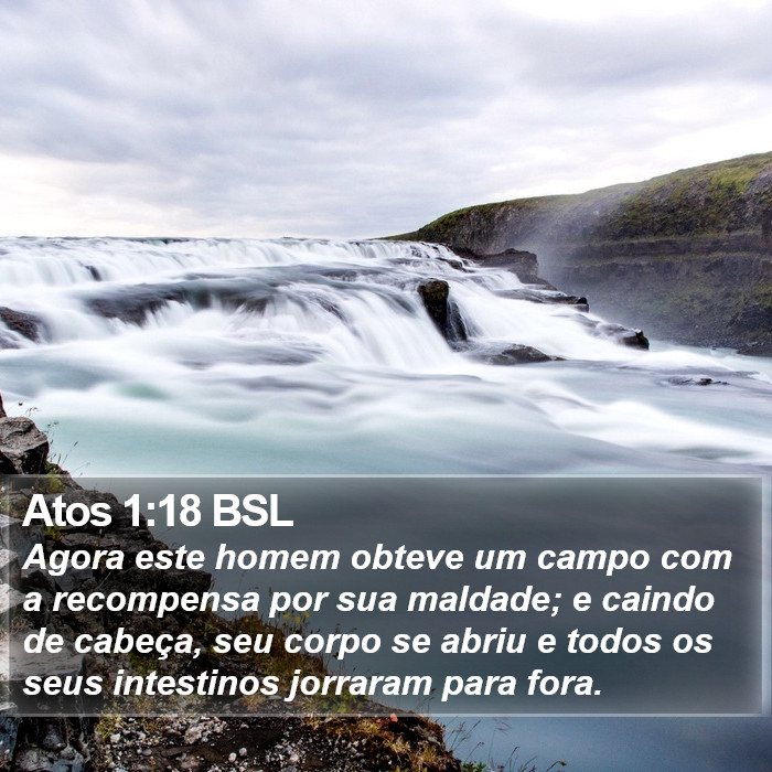 Atos 1:18 BSL Bible Study