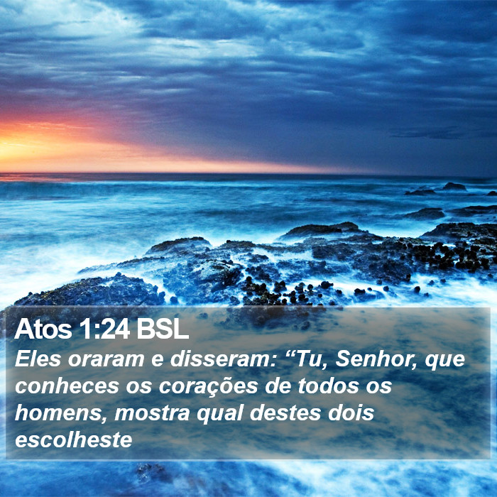 Atos 1:24 BSL Bible Study