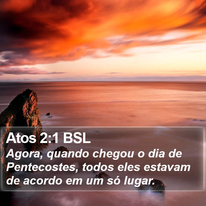 Atos 2:1 BSL Bible Study