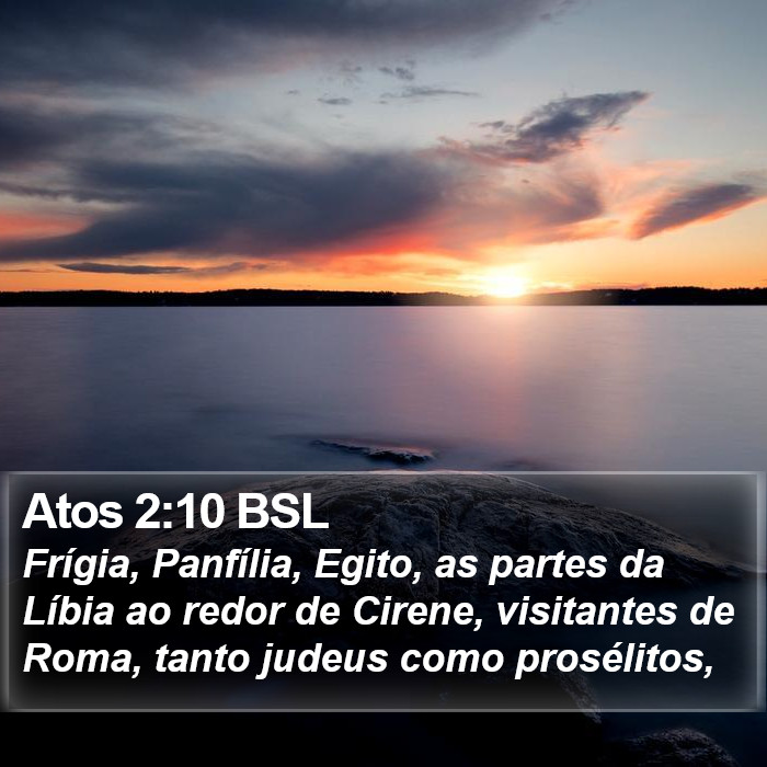 Atos 2:10 BSL Bible Study