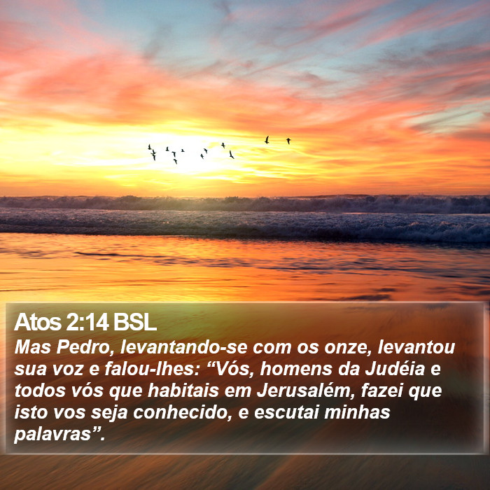 Atos 2:14 BSL Bible Study