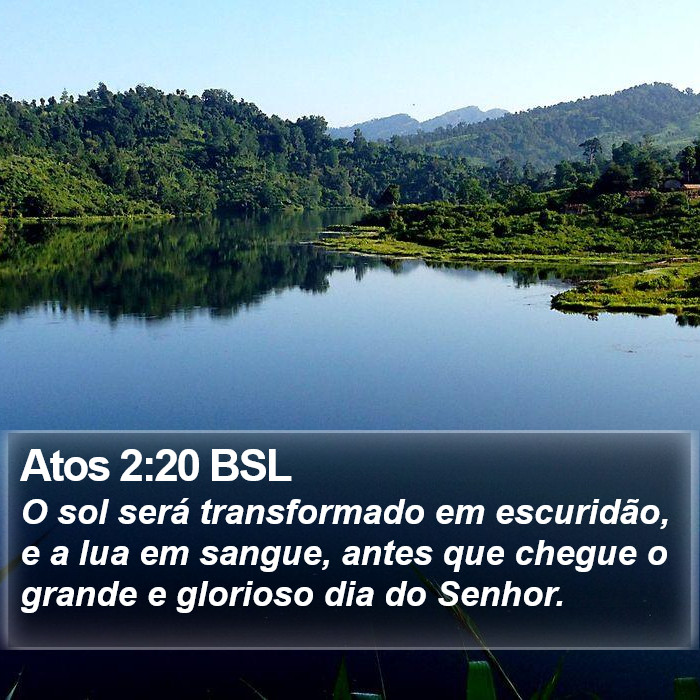 Atos 2:20 BSL Bible Study