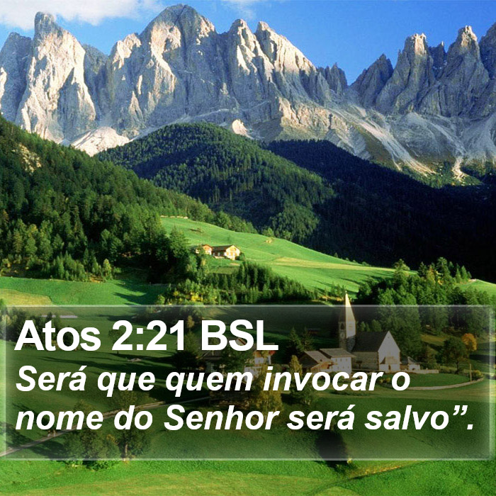 Atos 2:21 BSL Bible Study