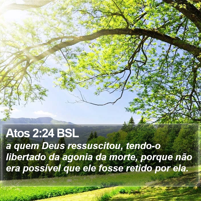 Atos 2:24 BSL Bible Study