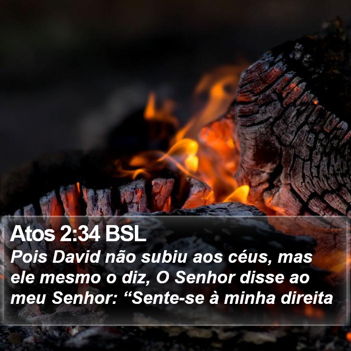 Atos 2:34 BSL Bible Study