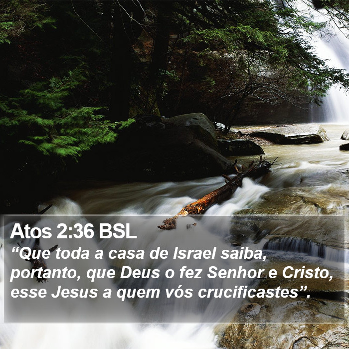 Atos 2:36 BSL Bible Study