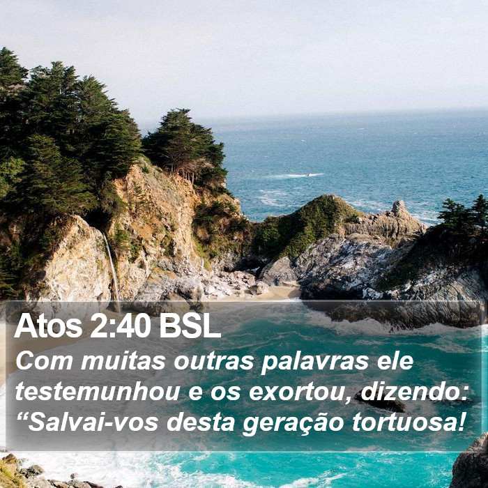 Atos 2:40 BSL Bible Study