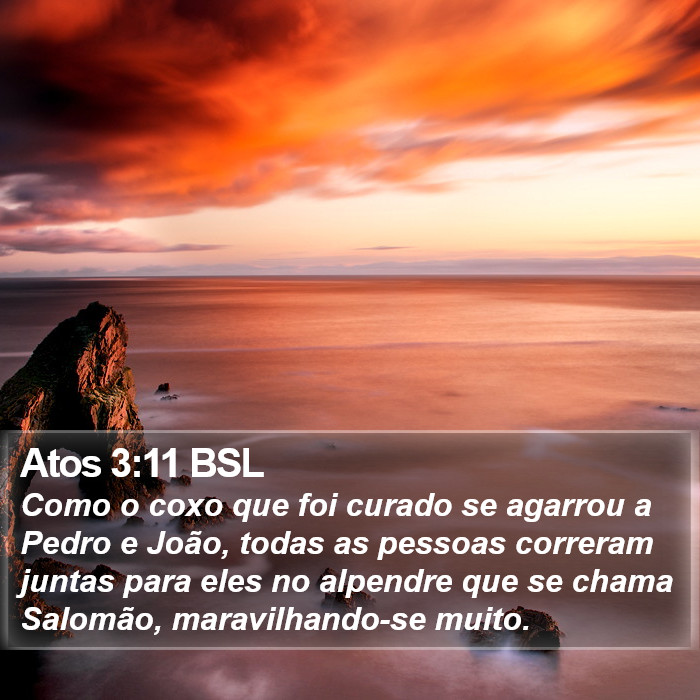 Atos 3:11 BSL Bible Study