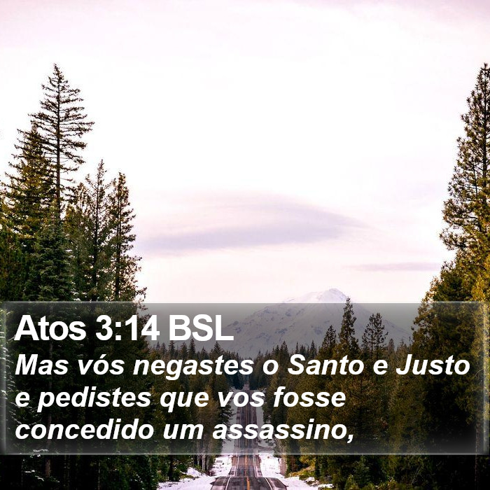Atos 3:14 BSL Bible Study