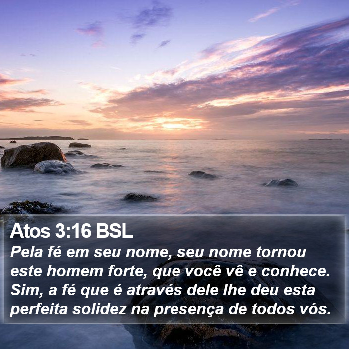 Atos 3:16 BSL Bible Study