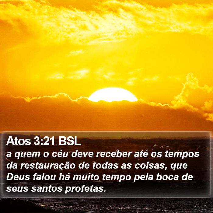 Atos 3:21 BSL Bible Study