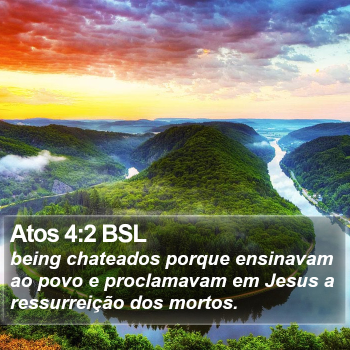 Atos 4:2 BSL Bible Study