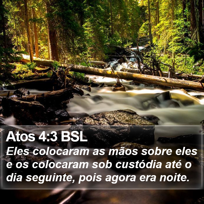 Atos 4:3 BSL Bible Study