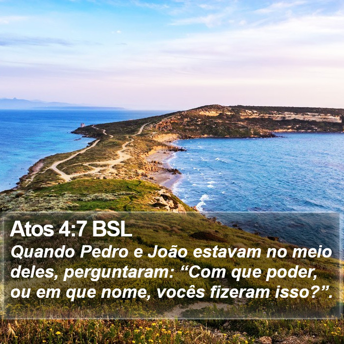 Atos 4:7 BSL Bible Study