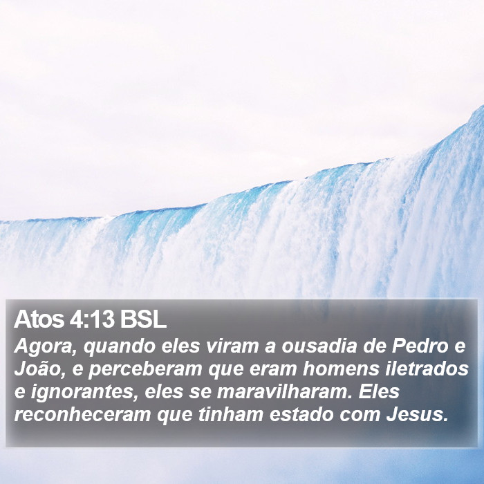 Atos 4:13 BSL Bible Study