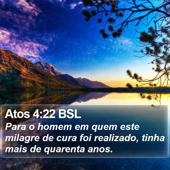 Atos 4:22 BSL Bible Study