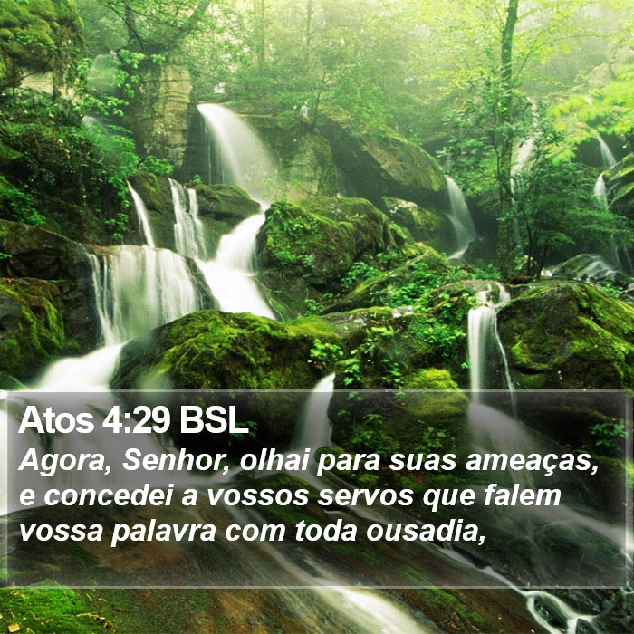 Atos 4:29 BSL Bible Study